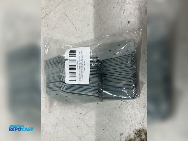 Lot 2-94720 - 30 New DIP galvanized tie hurricane tie downs for trusses and rafters.