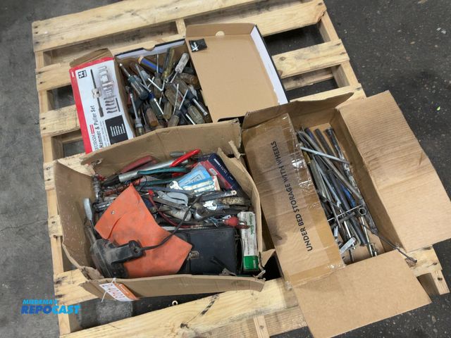 Lot 2-40403 - Lot of assorted tools, included Pittsburgh Slide Hammer and Puller Set, Nut Drivers, Punches, Solder...