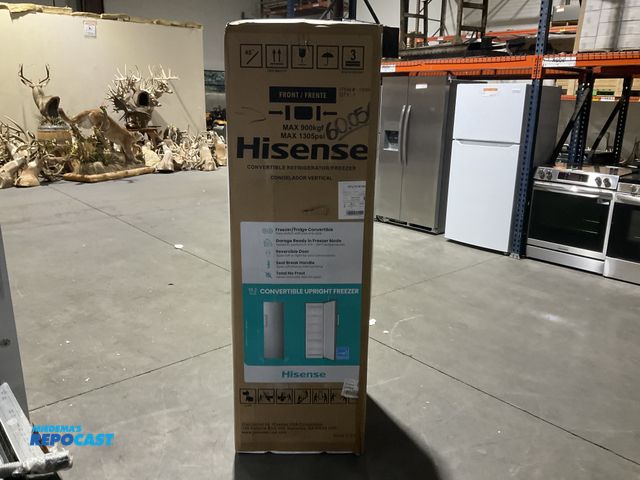 Lot 2-46398 - Scratch & Dent Hisense HFU101N1AVE Refrigerator/Freezer