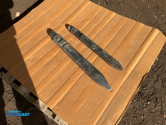 Lot 2-24150 - New Set of (2) Hydraulic Moil Point Breaker Points