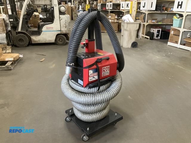 Lot 2-77153 - RTI Technologies Exhaust Ventilator, S/N 00120-170308 005, Voltage 110 VAC, Amps 6A, Includes both i...