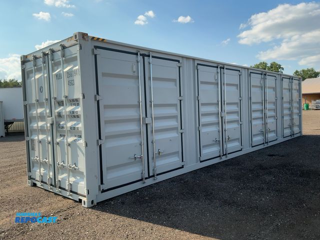 Lot 2-40113 - 2026 40’L x 8’W x 9’ 6”T High Cube Shipping/Ground Container, swing doors on one end and four sets o...