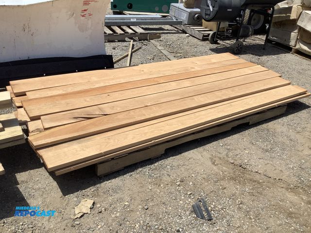 Lot 2-13572 - 18pc Cherry - approx. 1" thick x 8' long &amp; 83 board feet