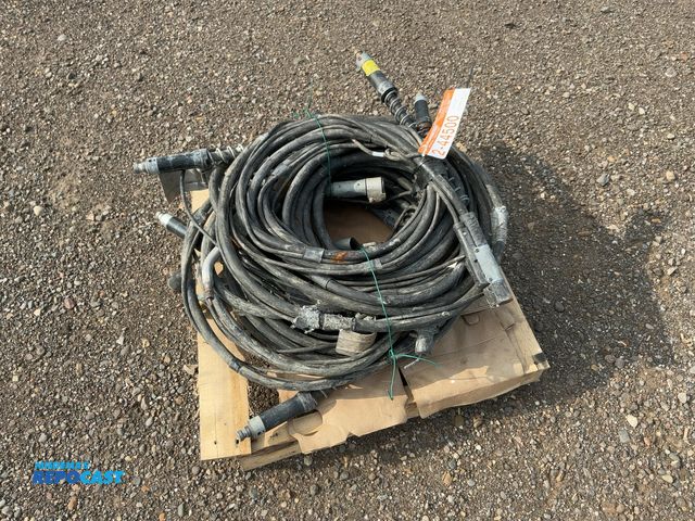 Lot 2-44500 - Lot of Assorted Used Welding Cables for Wire Feed Welders, includes AEC 1260, all appear to be missi...