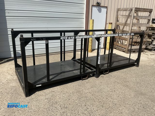 Repocast.com - Lot 2-33529 - Heavy Duty Forkable Steel Material Moving ...