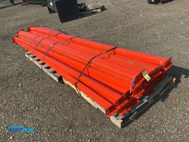 Lot 2-20603 - (23) 12' Teardrop Pallet Racking Cross Beams, two 5-1/2" and rest are 4"
