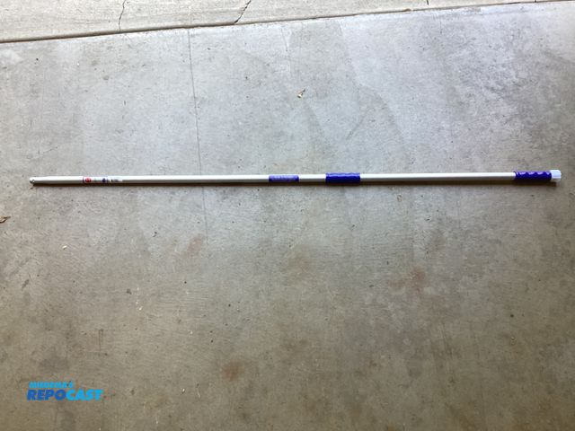 Lot 2-76441 - New 5 foot aluminum adjustable flow handle. Water flows through and you adjust the flow by twisting ...