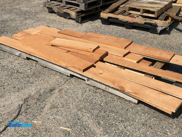 Lot 2-24608 - Cherry (15) Pieces. Approx. 42 board feet, 1" thick, various widths. Longest it 100", shortest is 24...