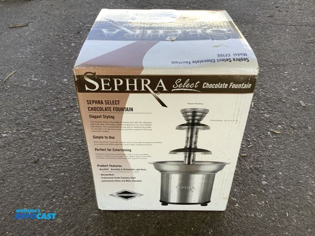 Lot 2-34865 - Sephra Select Chocolate Fountain, model no. CF16E-SST, 16” T x 9” W