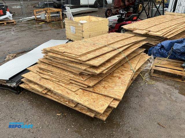 Lot 2-35884 - Skid Lot of Plywood, All around 110” Length, Width varies from 12” - 60”