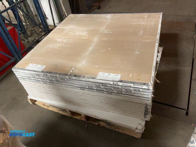 Lot 2-19622 - Skid lot of Armstrong ceiling tiles 670 24” x 48” x 1/2”