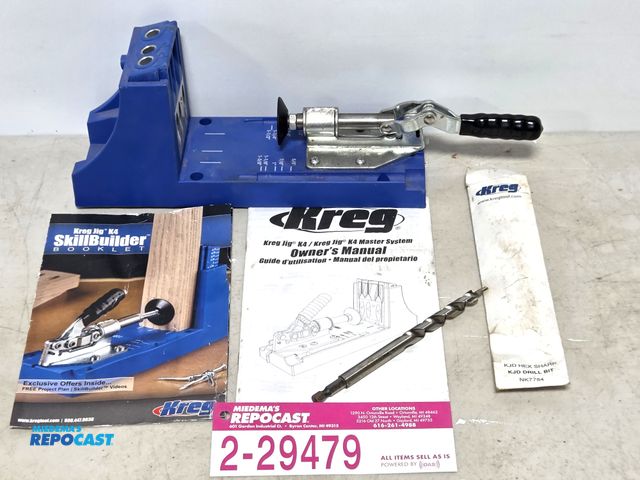 Lot 2-29479 - KREG Model K4 carpentry jig