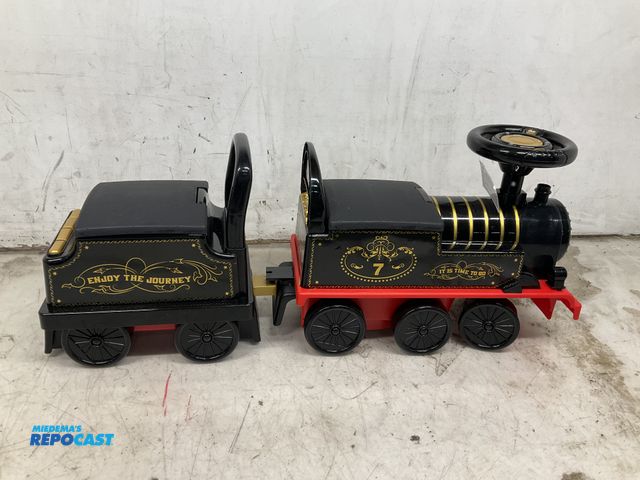 Lot 2-79332 - Interactive Electric Motorized Ride-On Toy Train