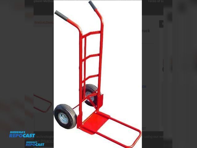 Lot 2-92496 - Lot of (1) American Power Pull #3419 heavy duty 800 two wheel cart