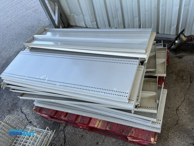 Lot 2-73049 - Skid Lot of Metal Panels For Shelving Racks