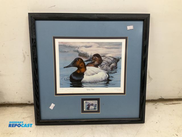 Lot 2-18870 - Lot of (1) 2001 Michigan Ducks Unlimited Sponsor’s Print, “Spring Thaw” by Kim Diment