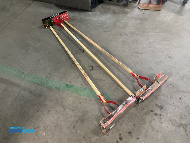 Lot 2-92494 - 3 True Temper Lawn Groom Thatcher Rakes, New