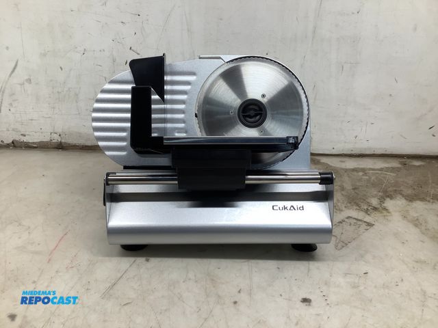 Lot 2-73386 - CukAid  CAFS-205C Stainless Steel Food Slicer