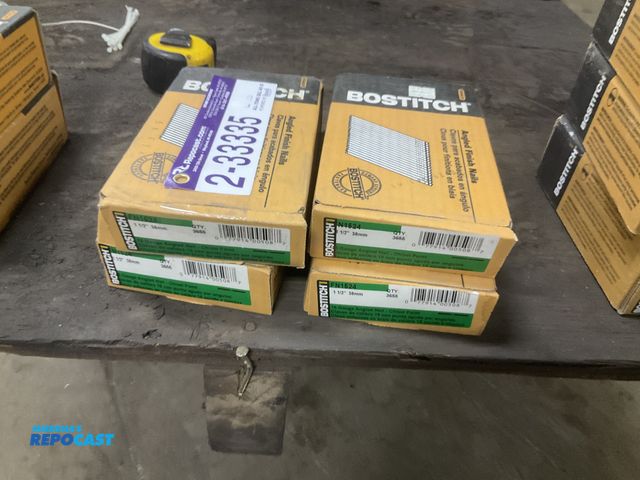 Lot 2-33336 - (4) boxes of Bostitch 2” 15 ga finish nails