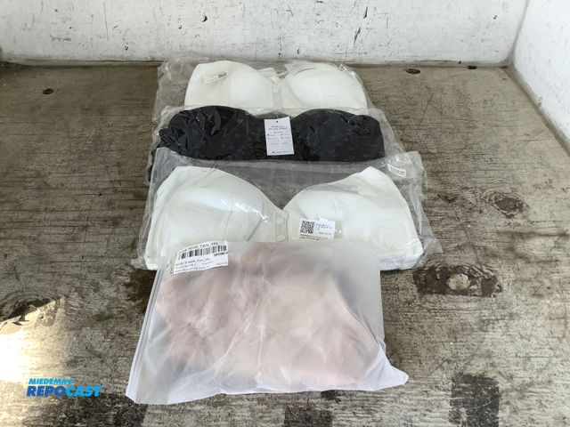 Lot 2-34862 - (3) Various XXL Bras, and (1) Tan XL Body Shaper