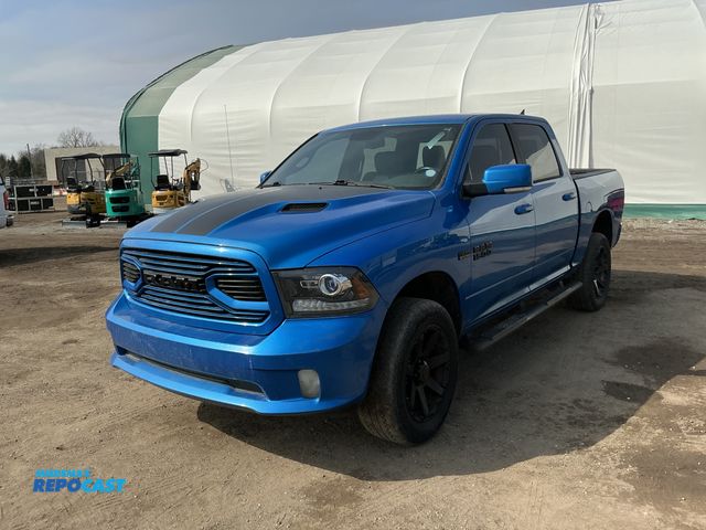 Lot 2-22871 - 2018 Ram 1500 Sport Crew Cab SWB 4WD Crew Cab Short Box Pickup Truck 4x4