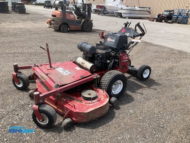 Lot 2-44875 - 2015 Exmark Turf Tracer 60” Walk Bwhind Mower with Sulky Model No. TTX650EKC60400, Kohler Command Pr...
