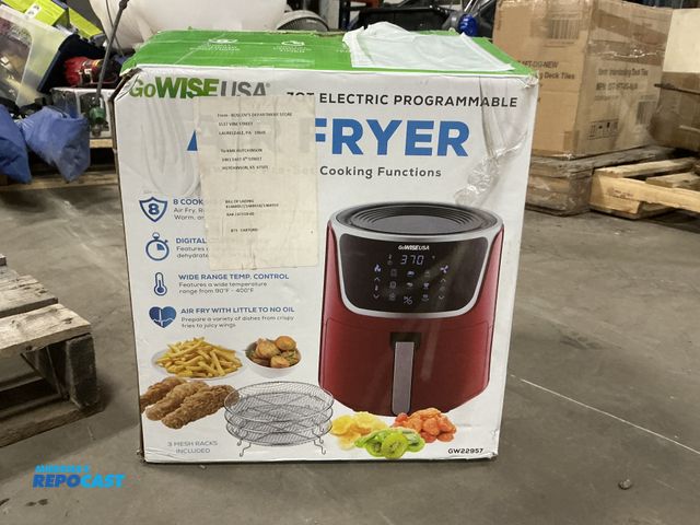 Lot 2-67078 - GoWise 70qt electric programmable air fryer