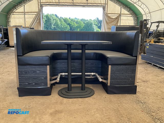 Lot 2-11212 - Authentic Court Side Suite Seats from Little Caesars Arena 4 Person Booth with Table.