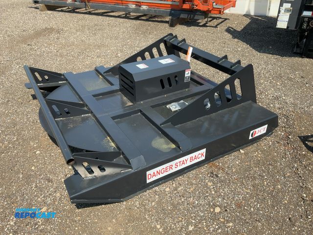 Lot 2-44049 - New JCT 72” Brush Mower Skid Steer Attachment, hydraulic driven with hoses and quick coupler fitting...