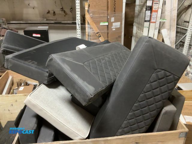 Lot 2-60463 - Large Crate of Miscellaneous RV Cushions Of Various Sizes and Types