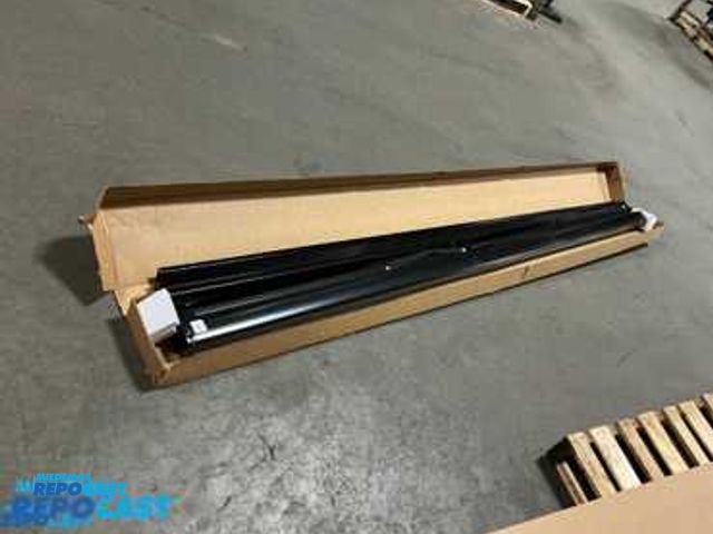 Lot 2-74095 - Stoett 140336BC SportScreen Toy Hauler RV Camper Pull-down Retractable Screen in Box, Black