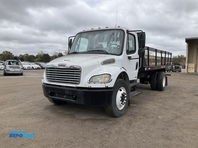 Lot 2-31764 - 2005 Freightliner M2 Tilt Bed Stake Truck