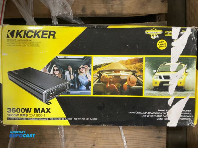 Lot 2-67773 - Kicker Mono Subwoofer Amplifier