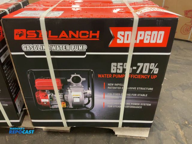 Lot 2-41147 - New SDLANCH SDLP600 3" Water Pump, Gas Engine with Recoil Start