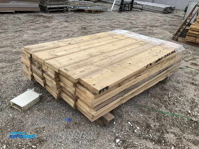 Lot 2-60846 - Skid lot of (50) 2” x 8” x 72” recycled lumber