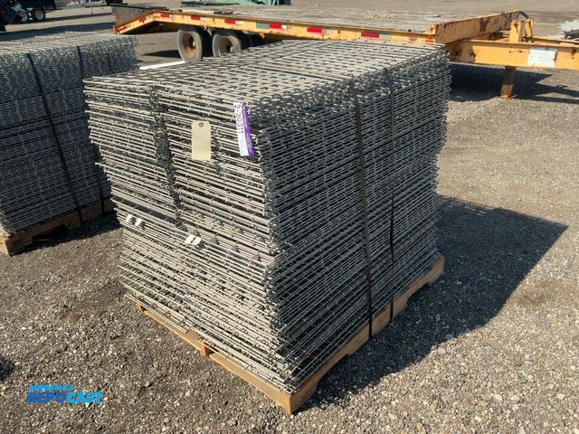 Lot 2-30311 - Approx. (202) 18"x48" Metal Wire Mesh Decks for Shelving