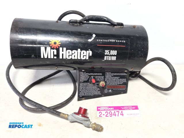 Lot 2-29474 - Mr. Heater Propane turbo heater.