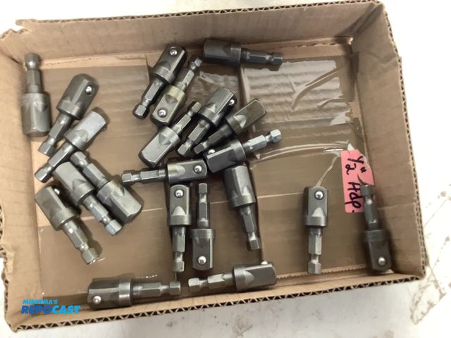 Lot 2-33897 - Lot of Hex Drive 1/2" Adapters
