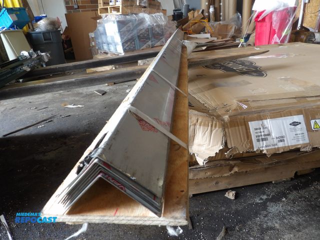 Lot 2-53906 - Lot of (7) Rockwood: Stainless Steel
90° degree Corner guard, 3"W x 8'H #20KA47