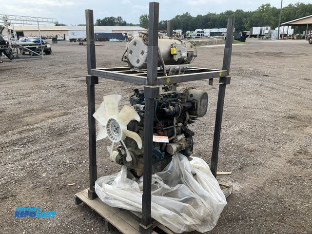 Lot 2-40558 - 2016 Kubota 3.8L turbo diesel engine, model V3800-CR-TI-EV13, mounted on a steel skid, running condi...