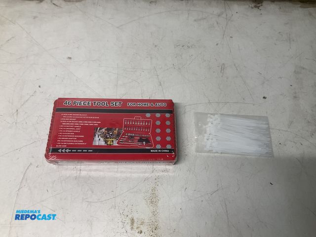 Lot 2-93882 - 46 piece tool set for home and auto