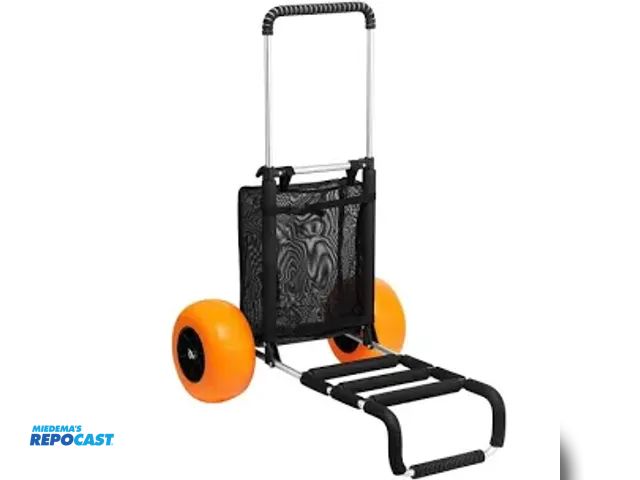 Lot 2-33549 - Vevor beach cart.