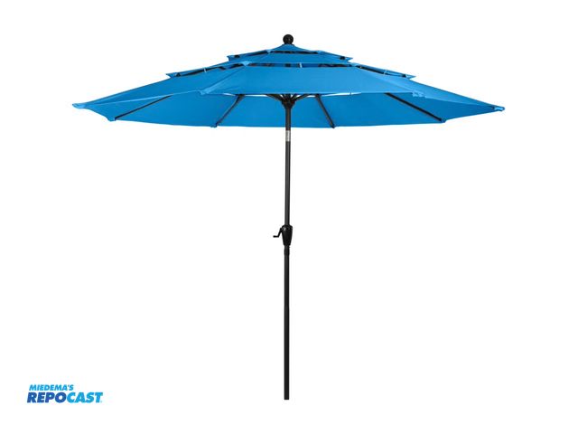 Lot 2-92072 - Peakvonder HPU752/092/102 outdoor blue umbrella