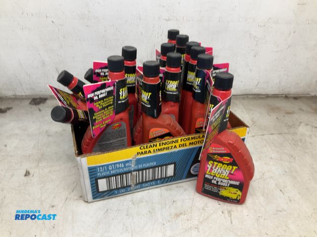 Lot 2-33868 - 14 16 oz street legal high performance oil boost,