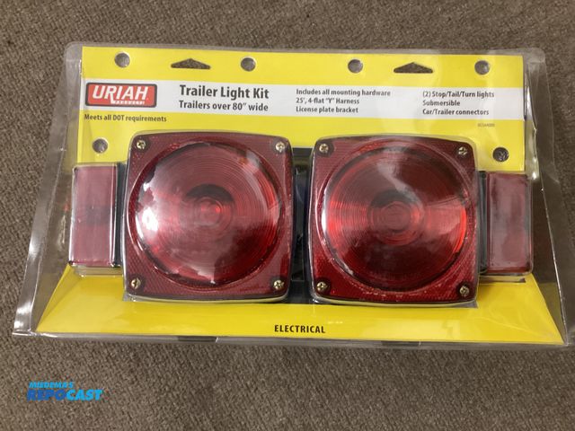 Lot 2-19009 - New New Uriah Products Submersible Trailer Light Kit. For trailers over 80” wide. Includes all mount...