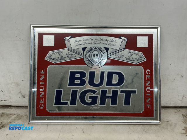 Lot 2-92151 - Bud Light Beer Sign, 25” x 19”