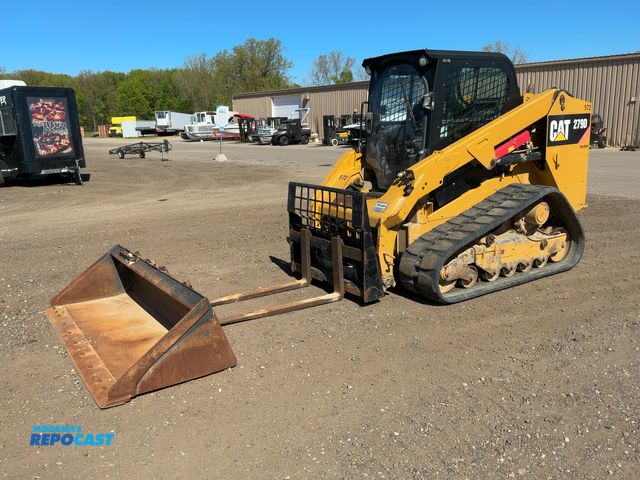 Lot 2-43299 - 2017 Caterpillar 279D Compact Track Skid Steer Loader