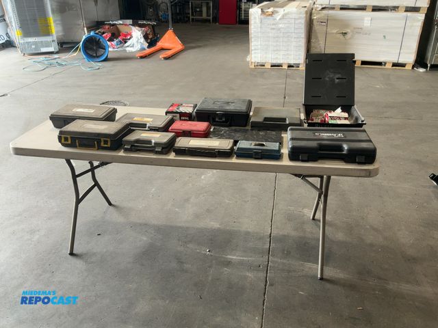 Lot 2-15312 - Pallet of Various Shop Tool Kits and Accessories