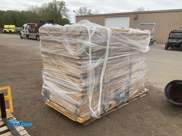 Lot 2-43423 - (40) foam insulated panels, most are 47-1/2”W x 96” x 1-1/2”T and couple are cut in half, each sheet...