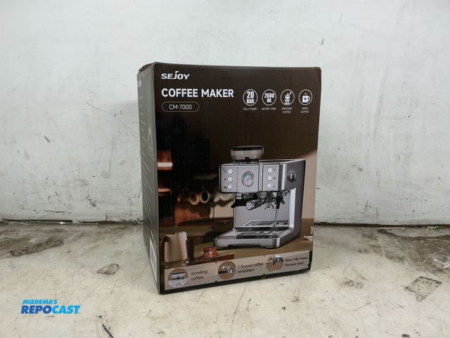 Lot 2-92066 - SEJOY CM-7000 Coffee maker 120V